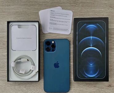 iphone se qiymeti irshad: IPhone 12 Pro Max, 128 GB, Pacific Blue, Zəmanət, Kredit, Simsiz şarj