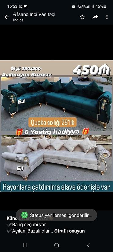 Künc divan lalafo.az -da Künc divan