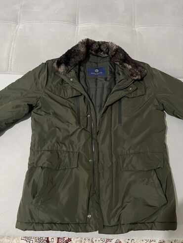 лыжные куртки мужские: Куртка 6XL (EU 52), цвет - Зеленый
