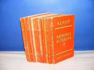 ps torba: BIBLIOTEKA Reč i misao - 10 knjiga 1. klajst, mihael kolhas 2 — 1
