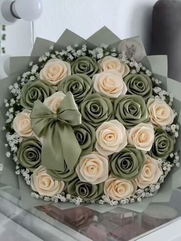 Süni güllər: Sonsuz güllər –15 azn-dən başlıyan qiymətlər✨ Sifarişdə rəng ölçü — 6