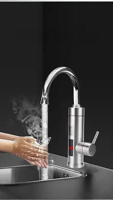 silver crest trimer: Slavina sa grejačem / protočni bojler ry-020 inox. slavina sa grejačem — 1