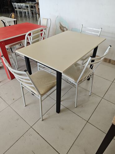 Masa və oturacaq dəstləri: Mətbəx üçün, Yeni, Açılmayan, Dördbucaq masa, 4 stul -da lalafo.az — 41 Masa və oturacaq dəstləri: Mətbəx üçün, Yeni, Açılmayan, Dördbucaq masa, 4 stul — 41