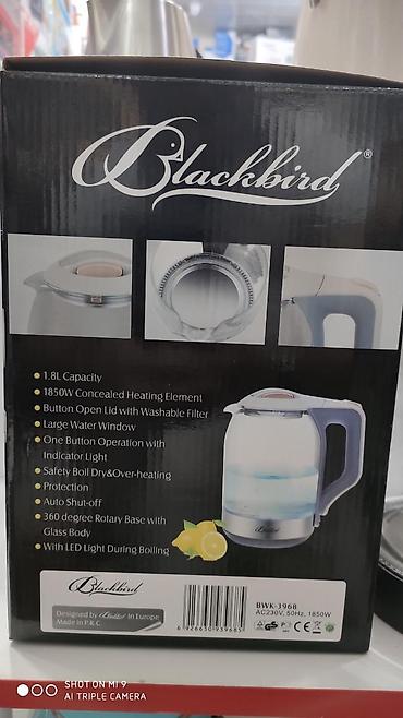 dəmir çaynik: Elektrik caydan çaynik blackbird 1.8 litreli elektrik wuwe — 6