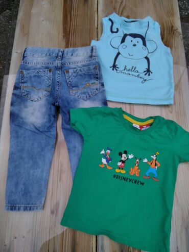 Bundle: Jeans, T-shirts, For boys, age: 9-12 months