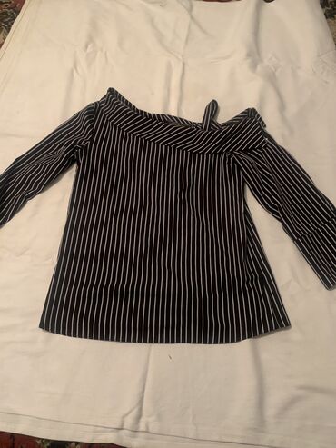 женские блузки в полоску: Блузка, Классическая модель, В полоску