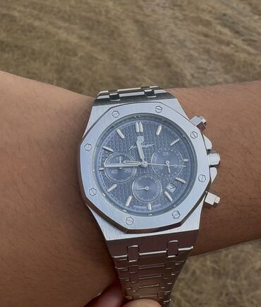 Qol saatları: Yeni, Qol saatı, Audermars Piguet, rəng - Gümüşü