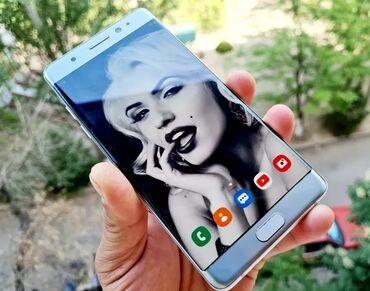 телефон самсунг: Samsung Galaxy Note 5, Б/у, 128 ГБ, цвет - Серый, 2 SIM