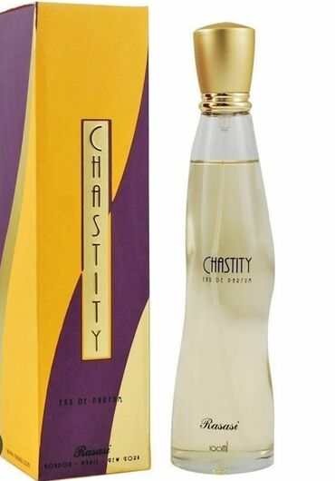 Ətriyyat: Chastity Ətir Original
100ml Rassasi