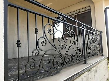 Pilləkən məhəccərləri: Yeni Pilləkən məhəccəri, Polad, Ödənişli çatdırılma, Ünvandan götürmə, Pulsuz çatdırılma — 6