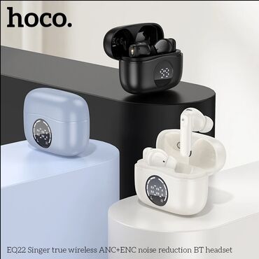 купить мощную блютуз колонку: Беспроводные наушники Hoco EQ22 Цена 1600с BLU HOCO EQ22 — это