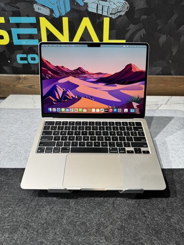 apple vision pro цена бишкек: Ноутбук, Apple, 16 ГБ ОЭТ, Apple M2, 13.5 ", Жумуш, окуу үчүн, эс тутум SSD