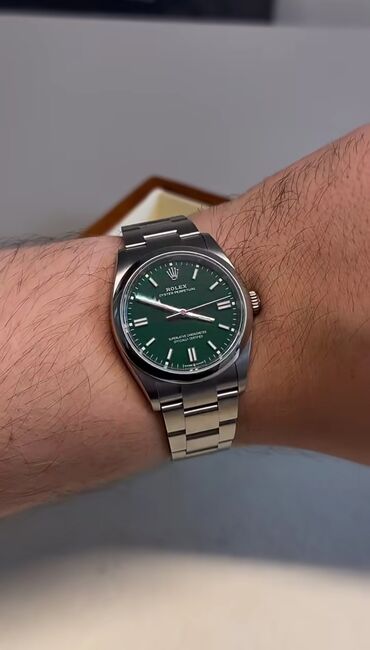 prada eynekleri qiymeti: Наручные часы, Rolex, цвет - Зеленый