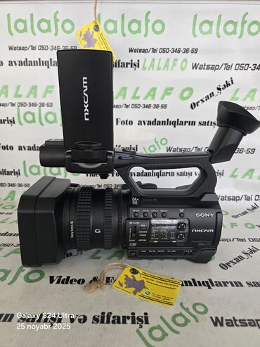 Videokameralar: Sony NXCAM NX100 peşəkar video kamera Kamera yeni gəldi Azərbaycanda — 1