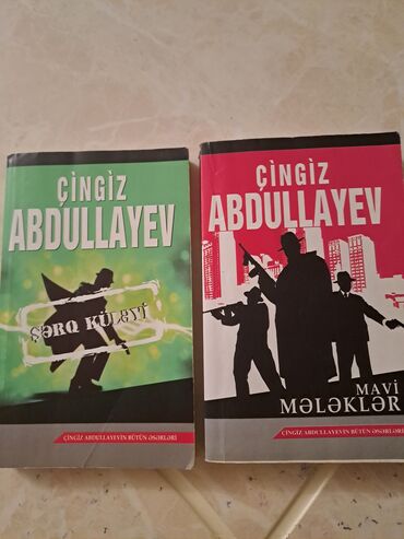 poacher man: Ç. Abdullayevin 2 kitabi yaxsi veziyyetde. ikisi 4 man