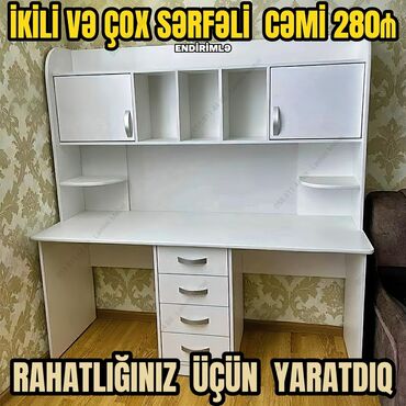 saloğlu mebel stol stul: Yazı masası, Yeni, Açılan, Dördbucaq masa, Azərbaycan