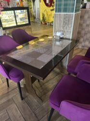 универсальный набор инструментов для дома: Стол для зала, Б/у, Не раскладной, Прямоугольный