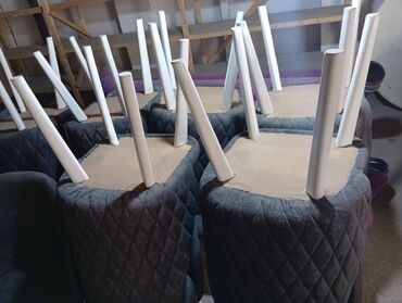 Stullar: Mətbəx üçün, Qatlanmayan, rəng - Boz Stul — 3