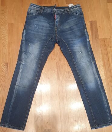 muska kosuljica: Jeans Dsquared2, L (EU 40), color - Blue