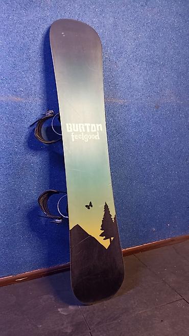 tech deck: Сноуборд Burton Feelgood с креплениями - Бренд/модель: Burton — 2