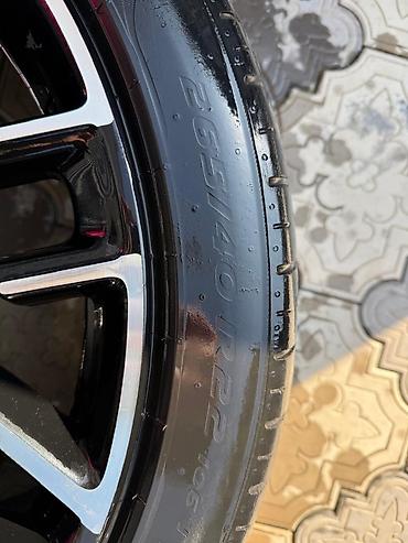 porsche design: Диски с резиной для Zeekr 001 - Размер дисков: R22 - Комплектация — 3