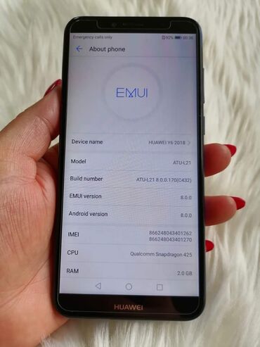 Huawei: Huawei Y6, 4 GB, bоја - Svetloplava — 6