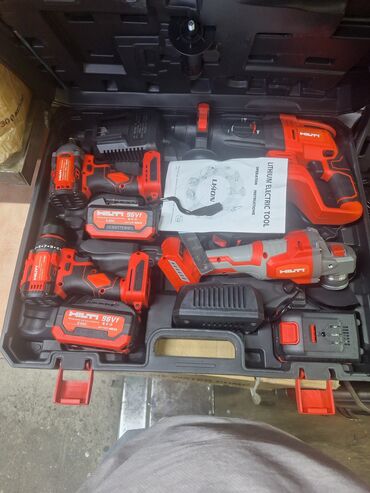 уровень лазерный: Набор электроинструментов Hilti включает в себя несколько беспроводных