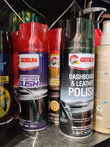 Полироль для панели и кожи Getsun Dashboard & Leather Polish
