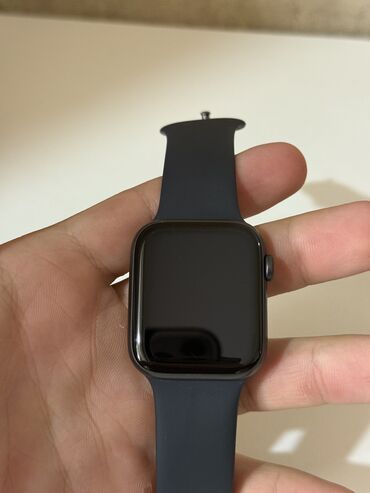 детские смарт часы: Б/у, Смарт часы, Apple, цвет - Черный