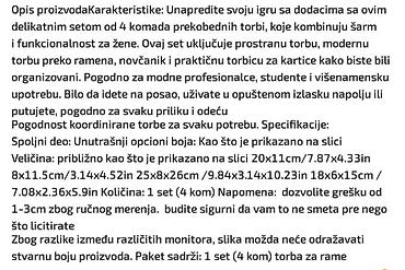 markirani rancevi: Torbe set odlicne za poklon 3u1. Uplata pa slanje isporuka za 10-tak — 2