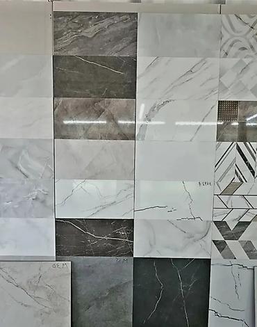 Керамогранит: Назначение: Для пола, цвет - Белый, Матовое — 12