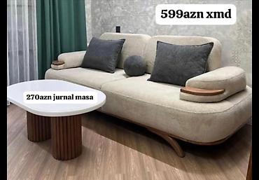 Məhsul: Divan və jurnal masası dəsti - Divan: 599 AZN (xmd qeyd