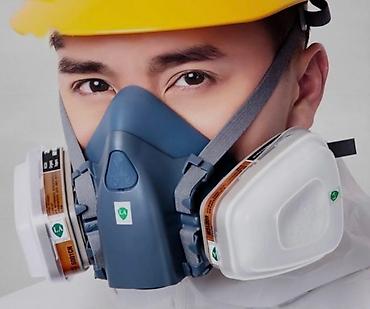 Спецодежда: Респираторные маски Многоразовые маски Маски с фильтром Защитная маска — 6