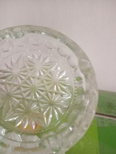 Наборы посуды: Стеклянный набор для сервировки: пепельница и секционная тарелка - — 1