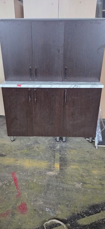 Sifarişlə ofis dəst mebeli: Mebel istehsalı və quraşdırma xidməti - Ofis masaları: İki rəngli — 27