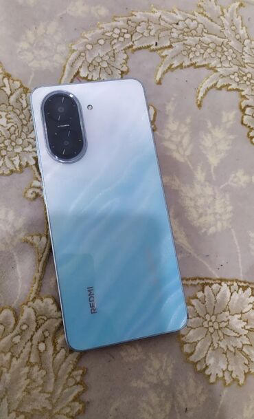 сенсорный монитор: Redmi, Redmi A3x, Б/у, 128 ГБ, цвет - Синий, 2 SIM