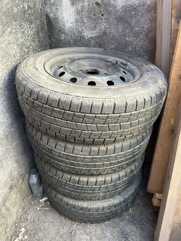 дубил кабина сапок: Дөңгөлөктөр монтажда 185 / 70 / R 14, Кыш, Комплект, Жеңил унаалар, Темир, тешиктери - 4