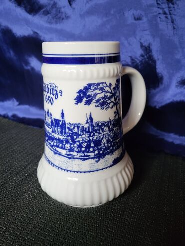 Čaše: Krigla nova Istocna Nemacka 80te. Colditz porcelan. Krigla sve na — 1