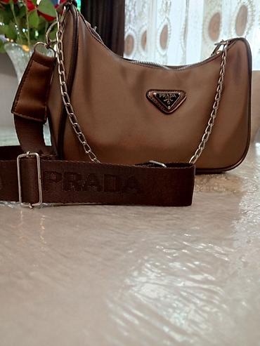 laptop canta: Çiyin çantası, Prada, Yeni — 1
