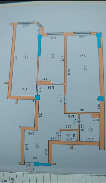 12: 3 комнаты, 100 м², Золотой квадрат Элитка, 10 этаж, Евроремонт — 4