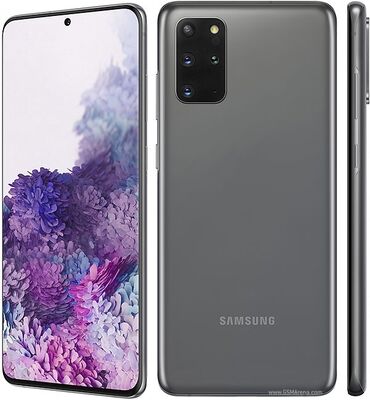 Samsung: Samsung Galaxy S20 Plus, Б/у, 128 ГБ, цвет - Серебристый, 2 SIM, eSIM