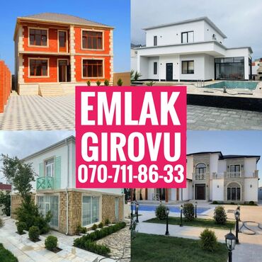 kend ehmedlide evler: 250 kv. m, 5 otaqlı, Qaz, İşıq, Su