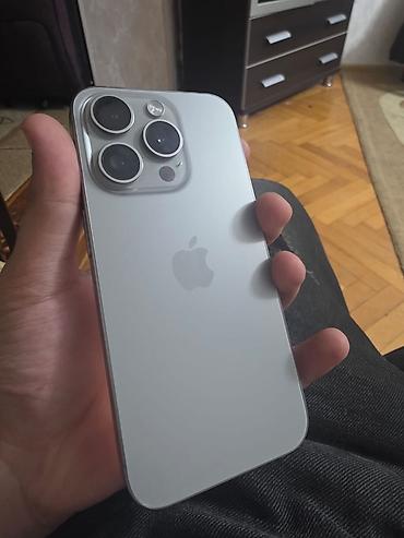 82 ekran tv ikinci el: IPhone 15 Pro, 256 GB, Gümüşü, Face ID — 1