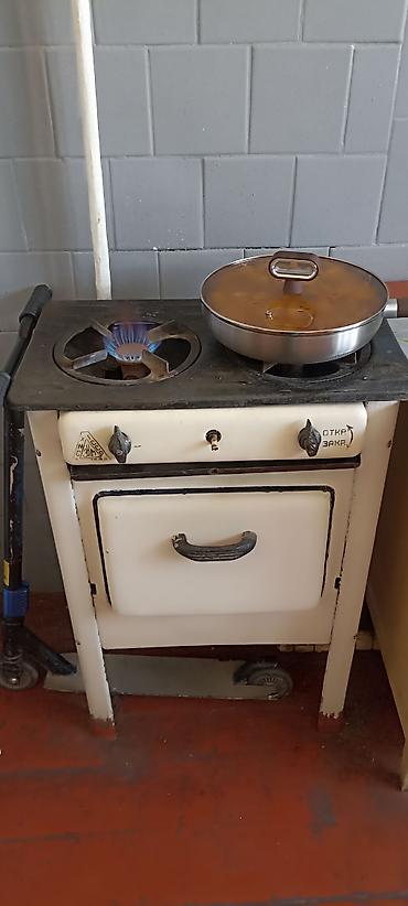 газовый плита ош: Газовая печь, Б/у, Настольная, цвет - Белый — 3