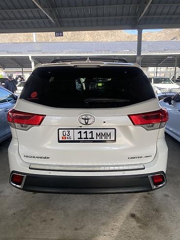 Toyota: Toyota Highlander: 2018 г., 3.5 л, Автомат, Бензин, Кроссовер — 2