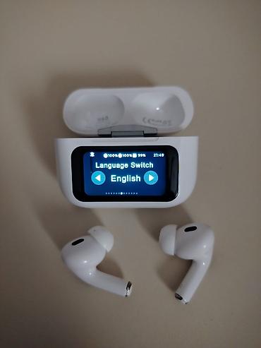 bluetooth qulağlığ: İşlənmiş Simsiz (Bluetooth) Qulaqcıqlar, rəng - Ağ — 3