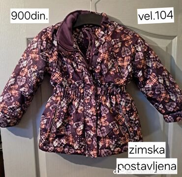 Jakne, kaputi i prsluci: Dečije jakne – više modela i veličina 1) Zimska parka, maslinasto — 6