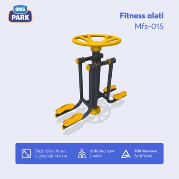 Digər trenajorlar: Keyfiyyətli çöl fitnes alətləri satışda Dayanıqlı metal konstruksiya — 2