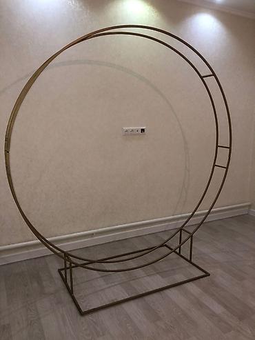 фотобокс: Свадебный аксессуар, Новый, цвет - Золотой — 2