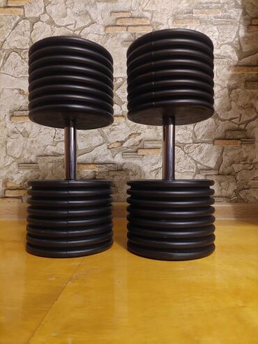 Ştanqlar və ştanq diskləri: Ştanq, Çəki: 10 kq, Yeni — 9